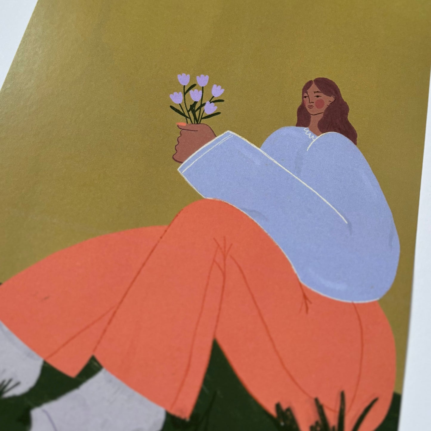 Comfort meadow print