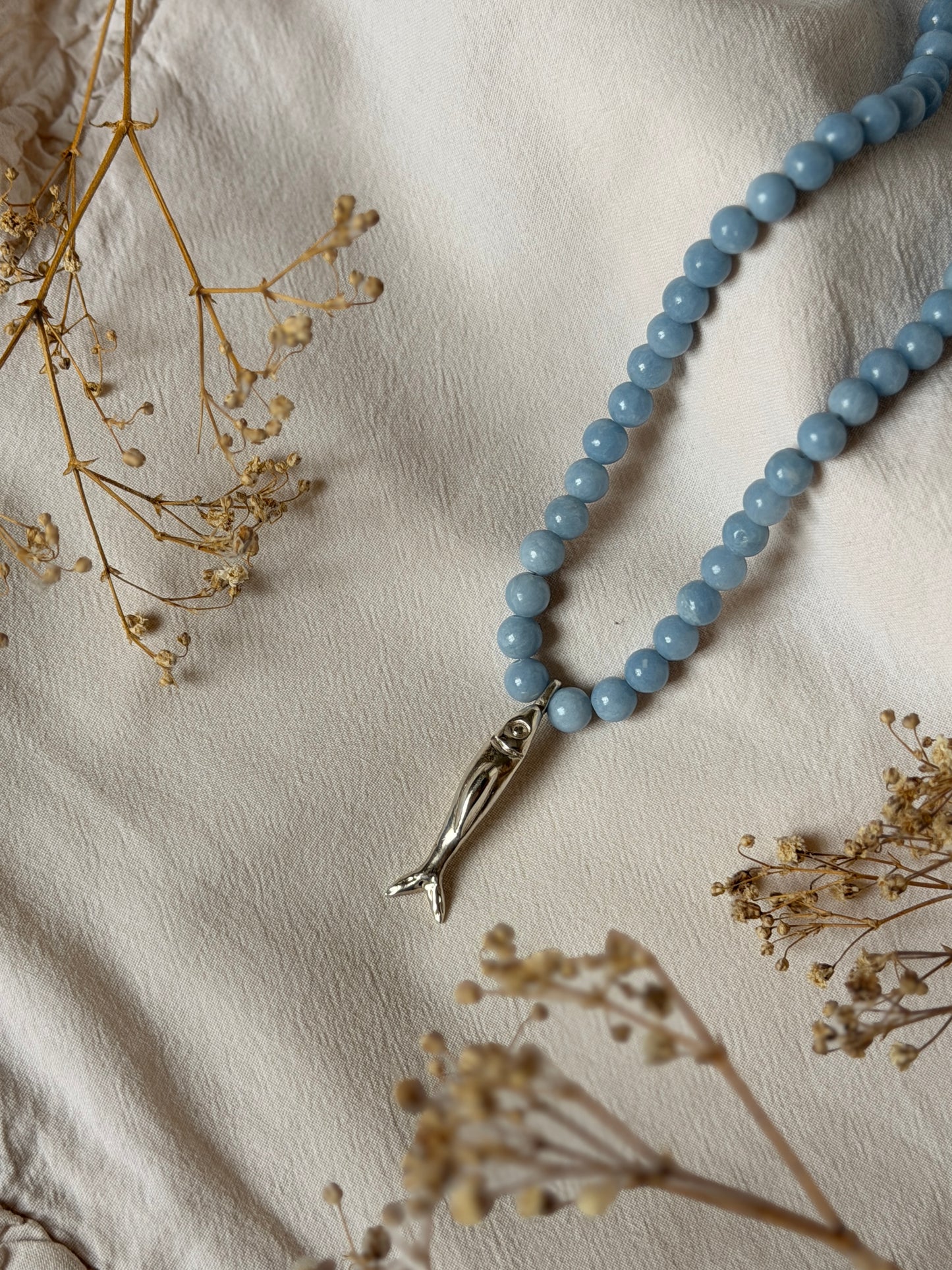 Beaded Fish Necklace